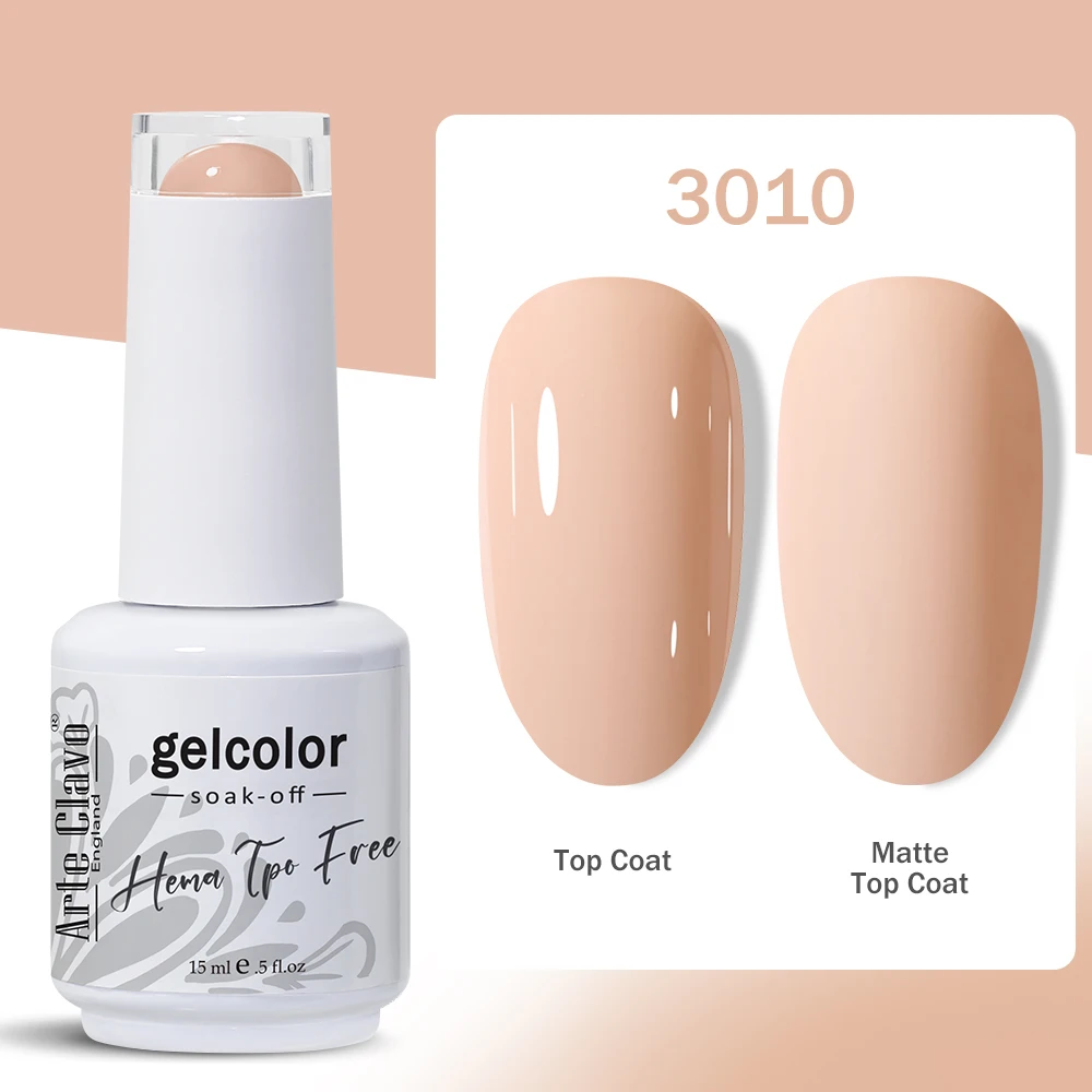 Lakier hybrydowy HEMA Free i TPO Free - 115 kolorów 3010