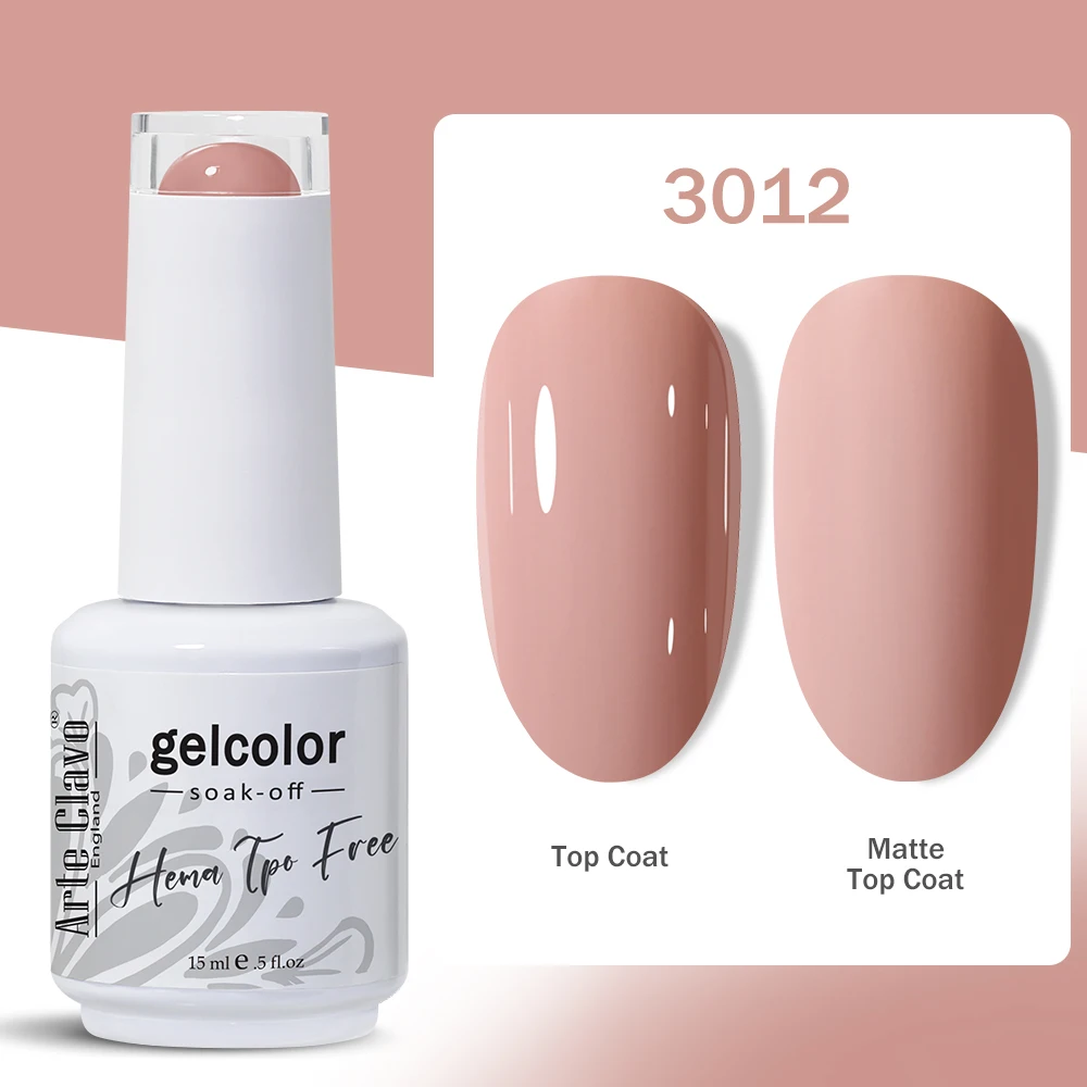 Lakier hybrydowy HEMA Free i TPO Free - 115 kolorów 3012