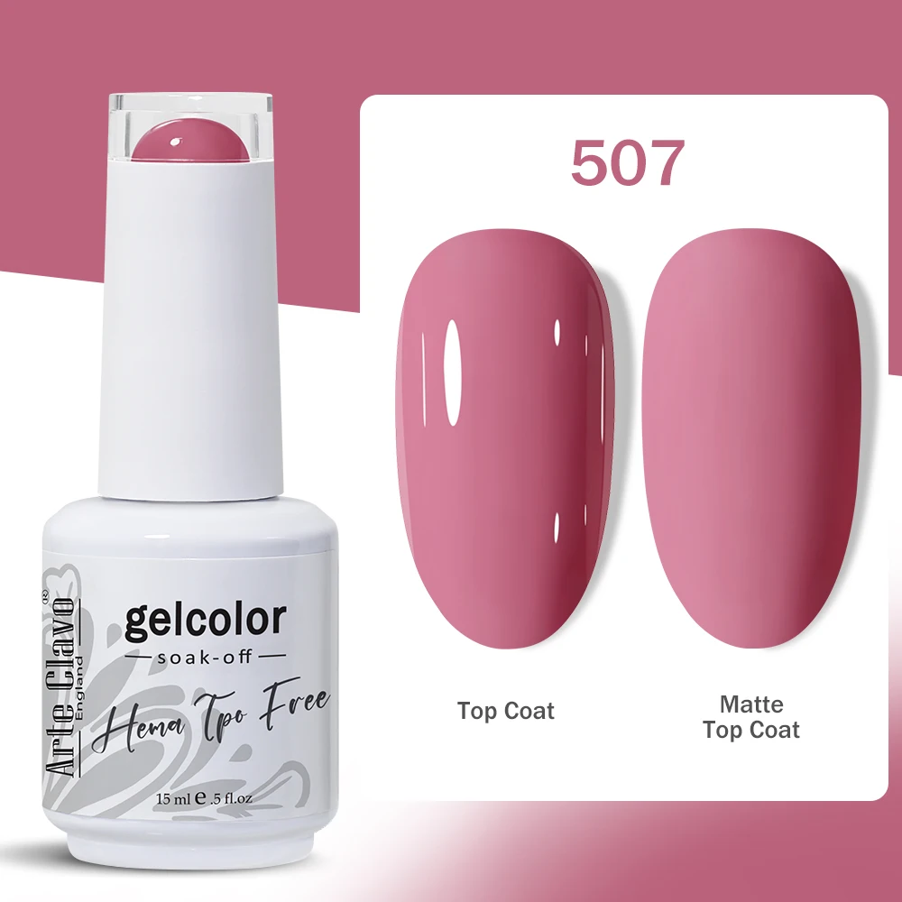 Lakier hybrydowy HEMA Free i TPO Free - 115 kolorów 507