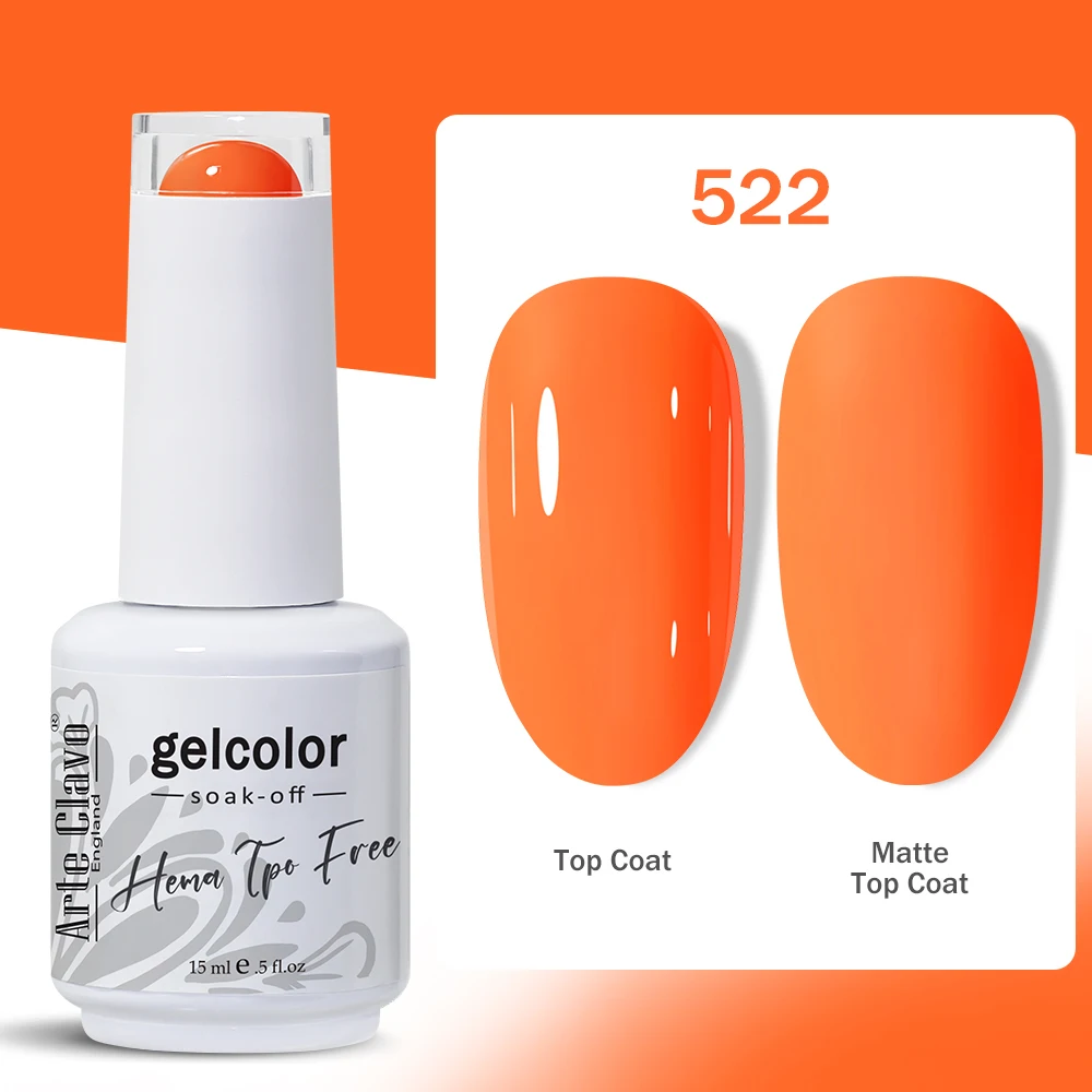 Lakier hybrydowy HEMA Free i TPO Free – 115 kolorów 522