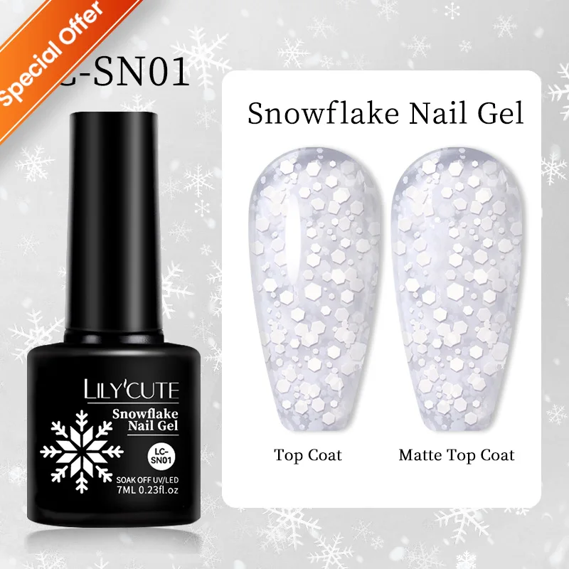 Lakier hybrydowy LILYCUTE Macaron 7 ml - pastelowe kolory Special offer 01