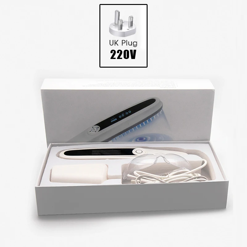 Lampa UVB 311nm do fototerapii skóry (łuszczyca, bielactwo, egzema) 220v uk plug