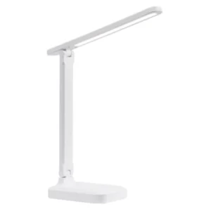 Lampka biurkowa LED USB z dotykowym ściemniaczem — składana Beżowy