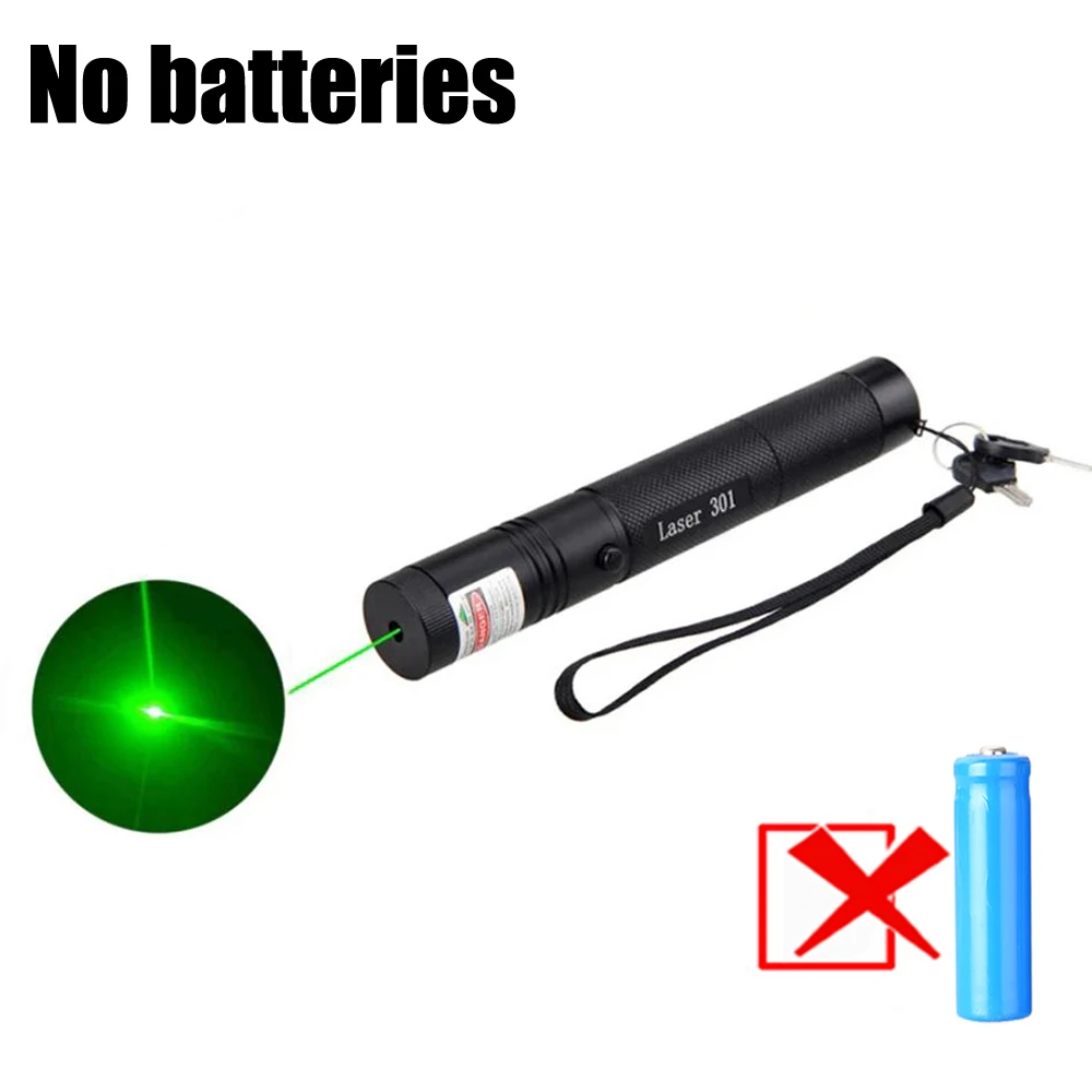 Laser dla kota na brelok – wskaźnik laserowy LED, zielony lub czerwony Czerwony
