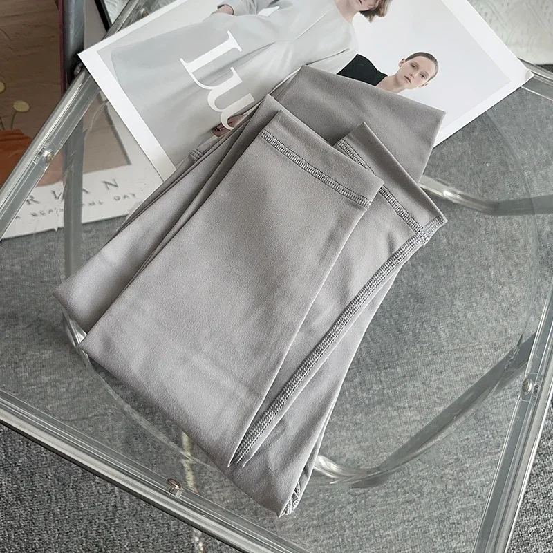 Damskie bezszwowe legginsy do jogi z wysokim stanem Style22grey