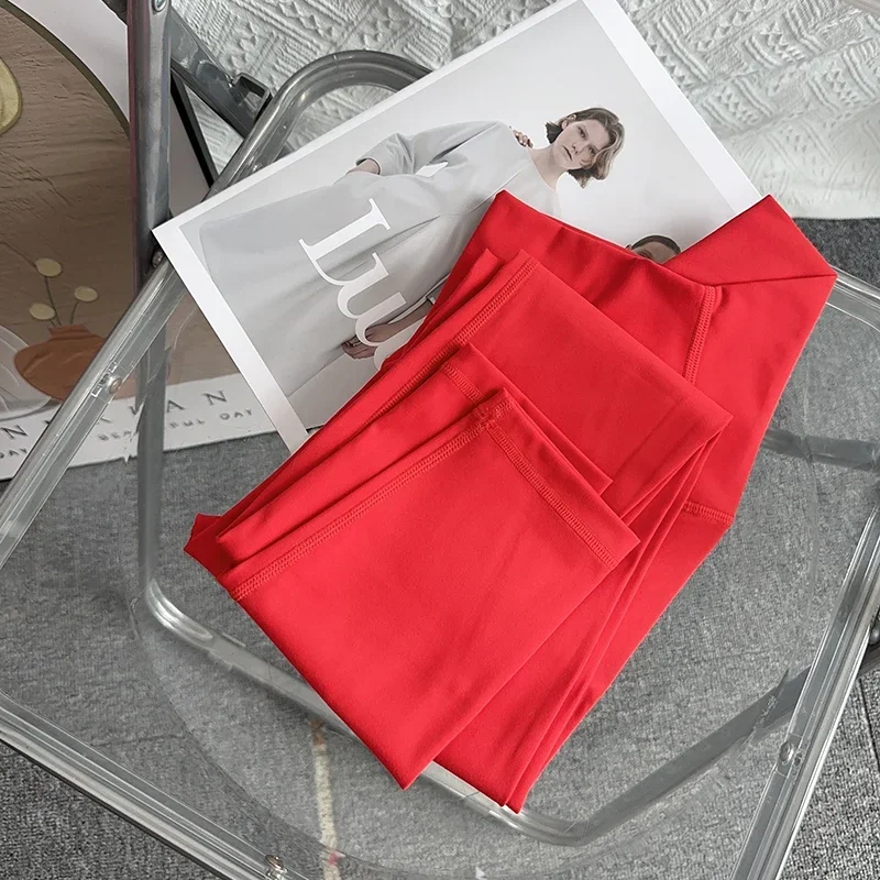 Damskie bezszwowe legginsy do jogi z wysokim stanem Style4red