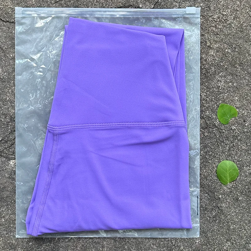 Damskie legginsy do jogi z wysokim stanem Fioletowy