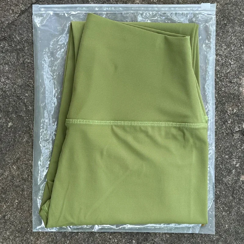Damskie legginsy do jogi z wysokim stanem Zielony