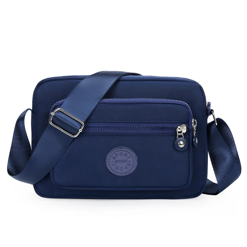 Lekka torebka crossbody na ramię unisex Bj8820blue