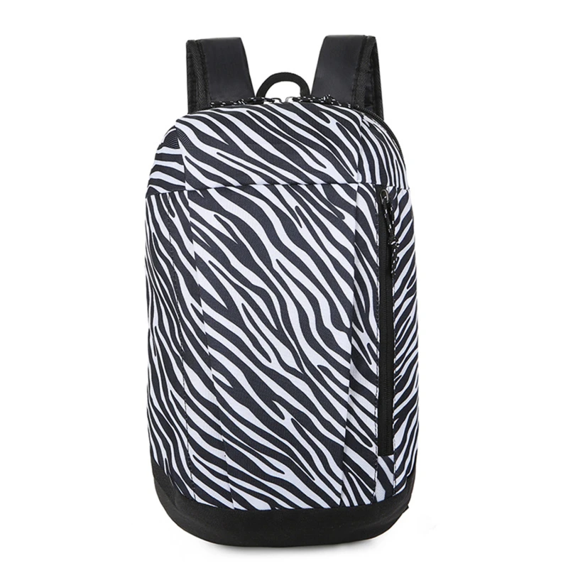 Lekki plecak sportowy Oxford do siłowni i na co dzień Zebra stripe