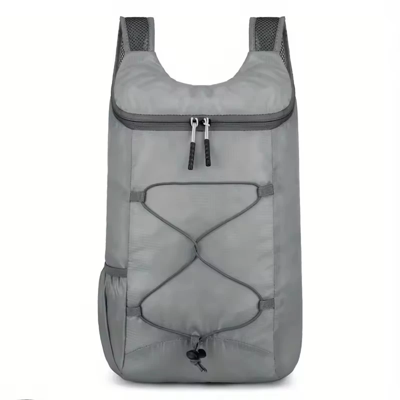 Lekki Składany Plecak Outdoorowy Unisex Szary