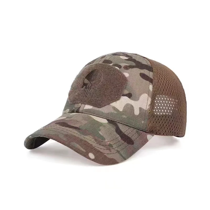 Letnia czapka z daszkiem moro - regulowana, taktyczna Cp camouflage