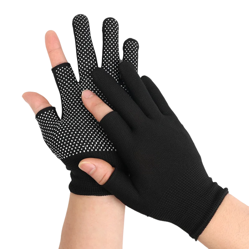 Letnie rękawiczki do ekranu dotykowego z filtrem UV Czarny