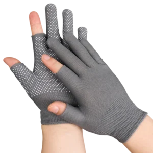 Letnie rękawiczki do ekranu dotykowego z filtrem UV Szary