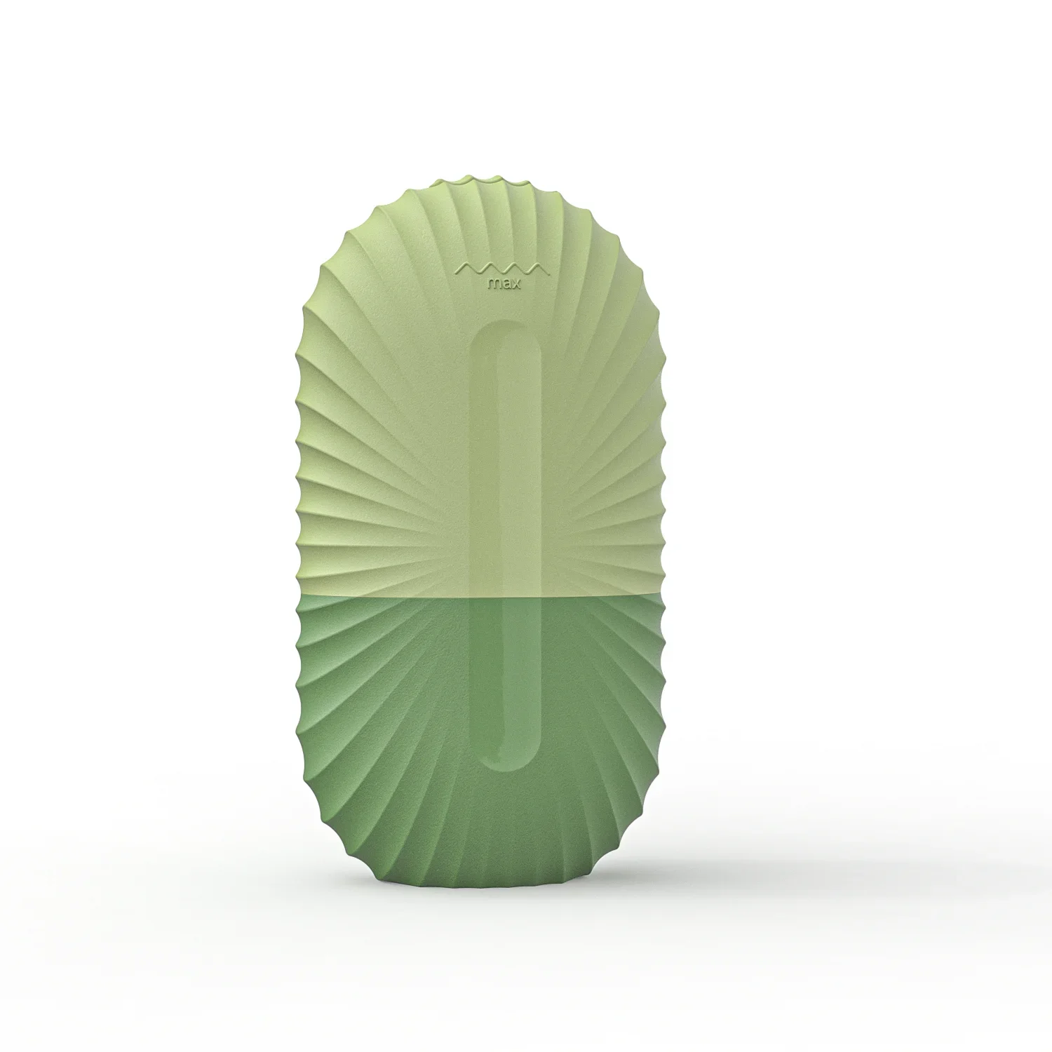 Lodowy roller do twarzy z płytką Gua Sha do masażu Zielony