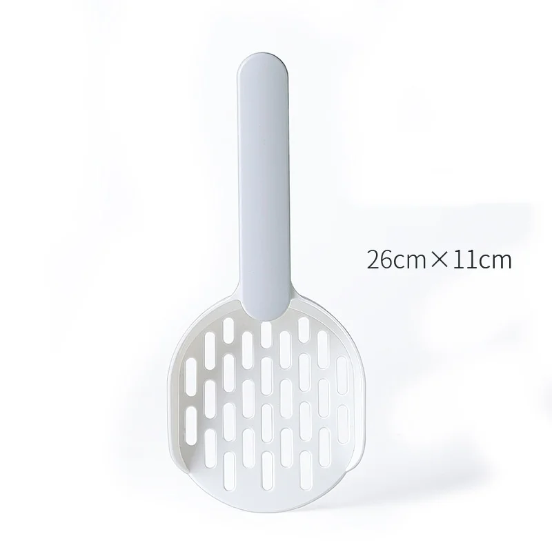 Łopatka do żwirku dla kota w pastelowych kolorach – ergonomiczny uchwyt Pomarańczowy