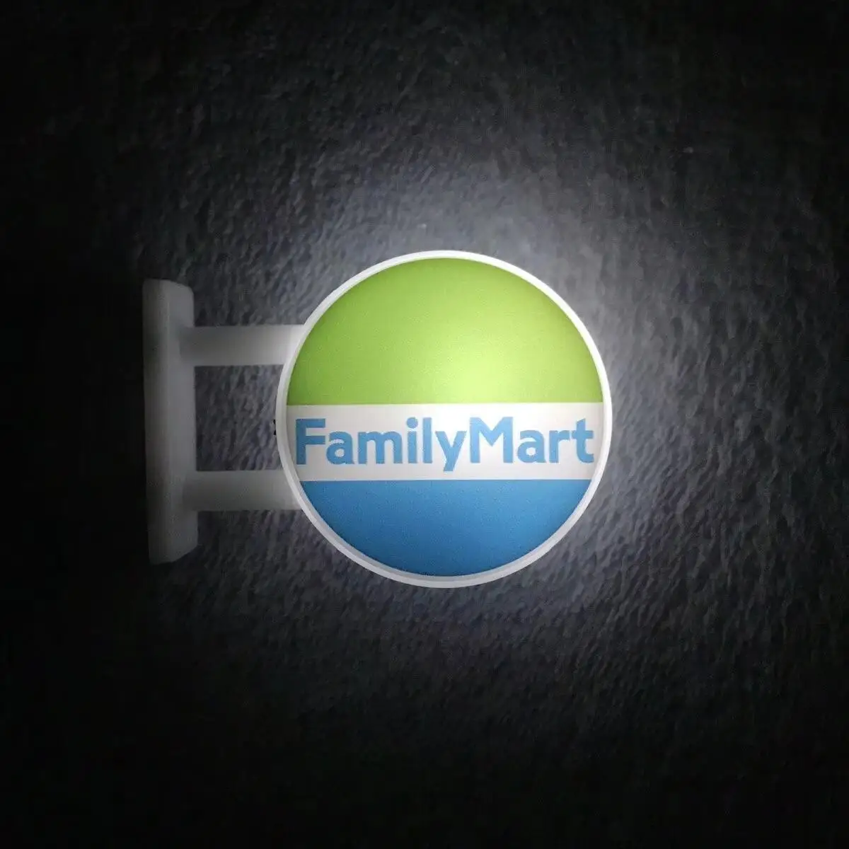Magnes na lodówkę 3D – świecący mini sklep lampka nocna Zielony