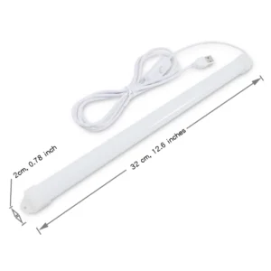 Magnetyczna lampka LED USB do szafki i biurka żółty