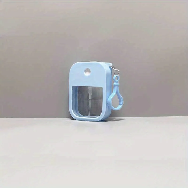 Mały spray do dezynfekcji rąk 38 ml z brelokiem Błękitny