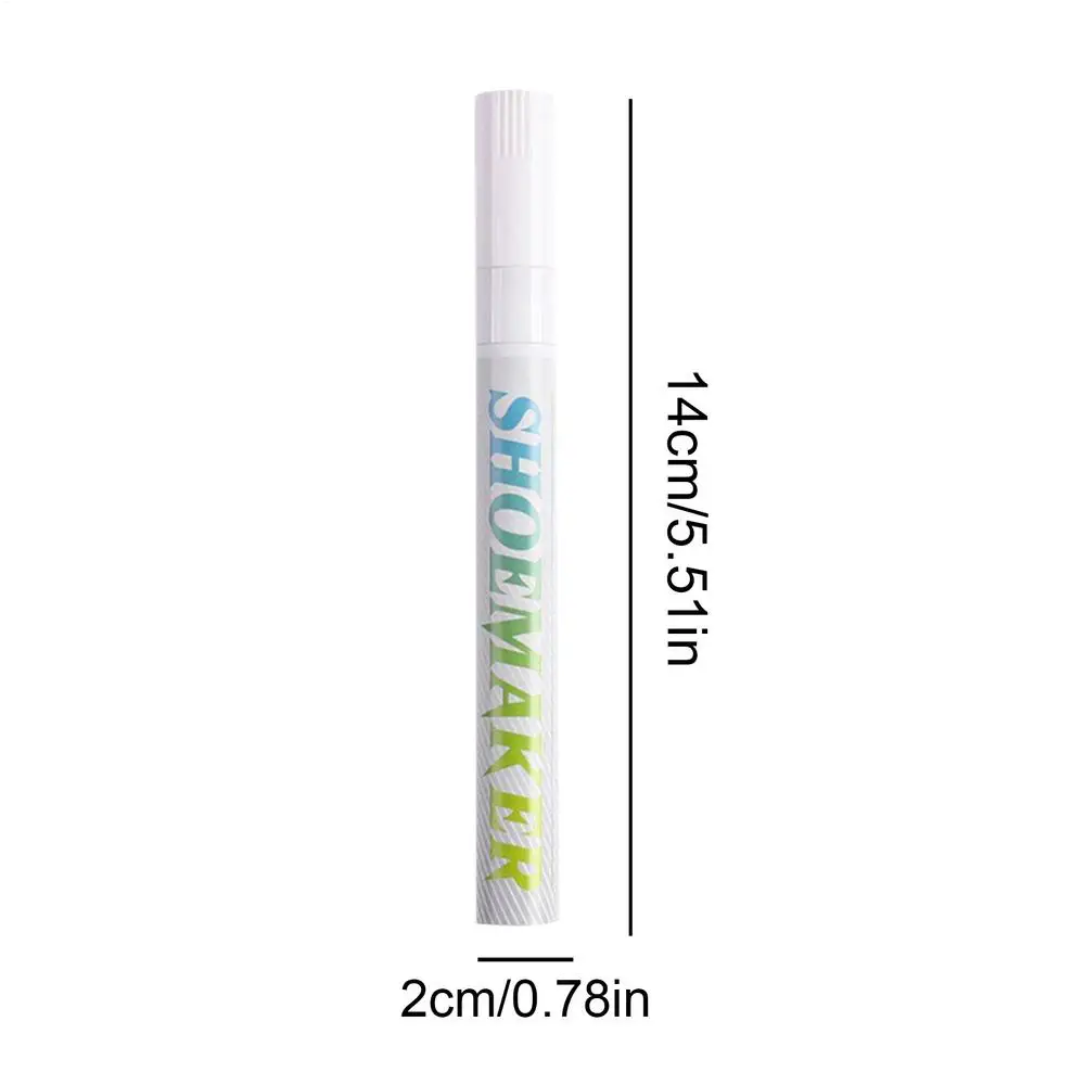 Marker do butów - pisak do renowacji skóry i tkanin Biały
