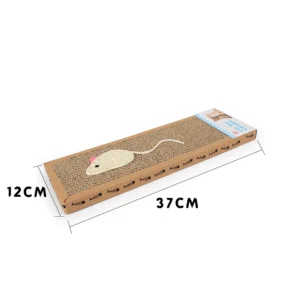 Mata do drapania dla kota, drapak ścienny 37 cm Biały