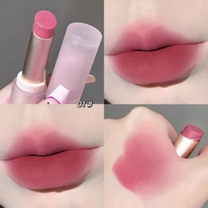 Matowa szminka punk – ciemne odcienie long lasting Khaki