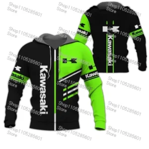 Męska bluza z kapturem z nadrukiem 3D - motocyklowa, na każdy sezon Lmxmwi030004