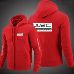 Męska bluza z kapturem WRC zapinana na zamek 10