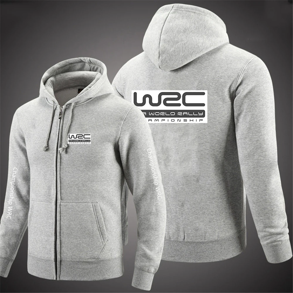 Męska bluza z kapturem WRC zapinana na zamek 13