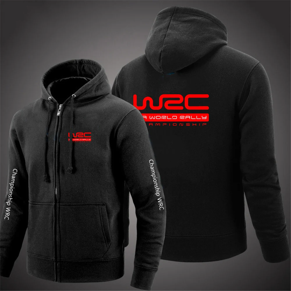 Męska bluza z kapturem WRC zapinana na zamek 2