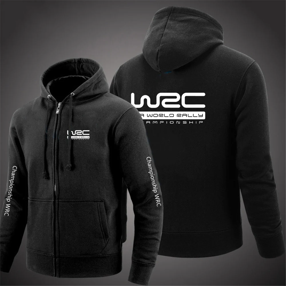 Męska bluza z kapturem WRC zapinana na zamek 3