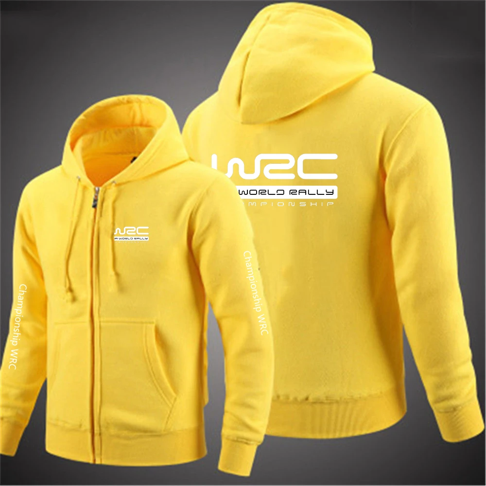Męska bluza z kapturem WRC zapinana na zamek 8