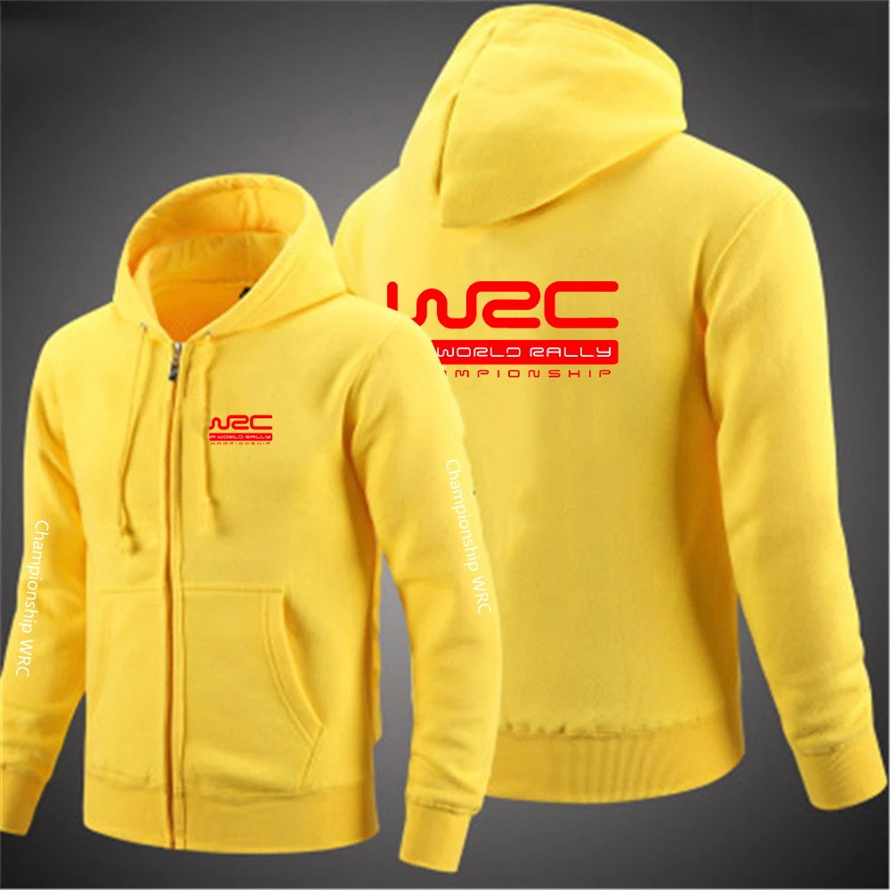 Męska bluza z kapturem WRC zapinana na zamek 9