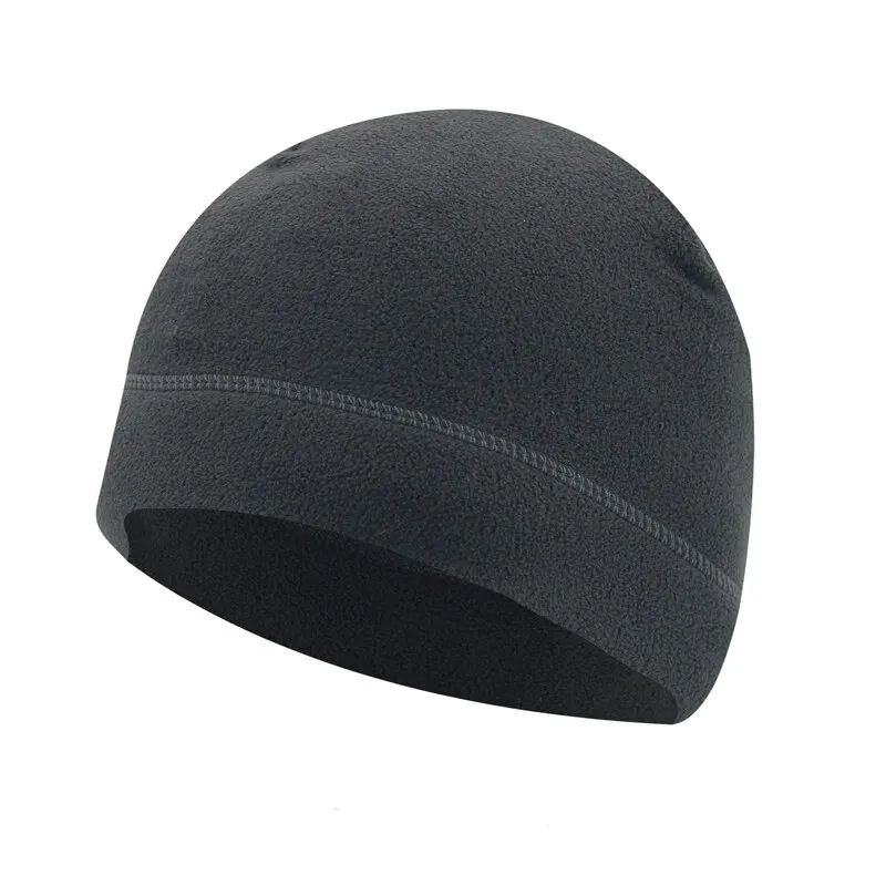 Męska czapka polarowa zimowa – ciepła czapka beanie outdoor Szary
