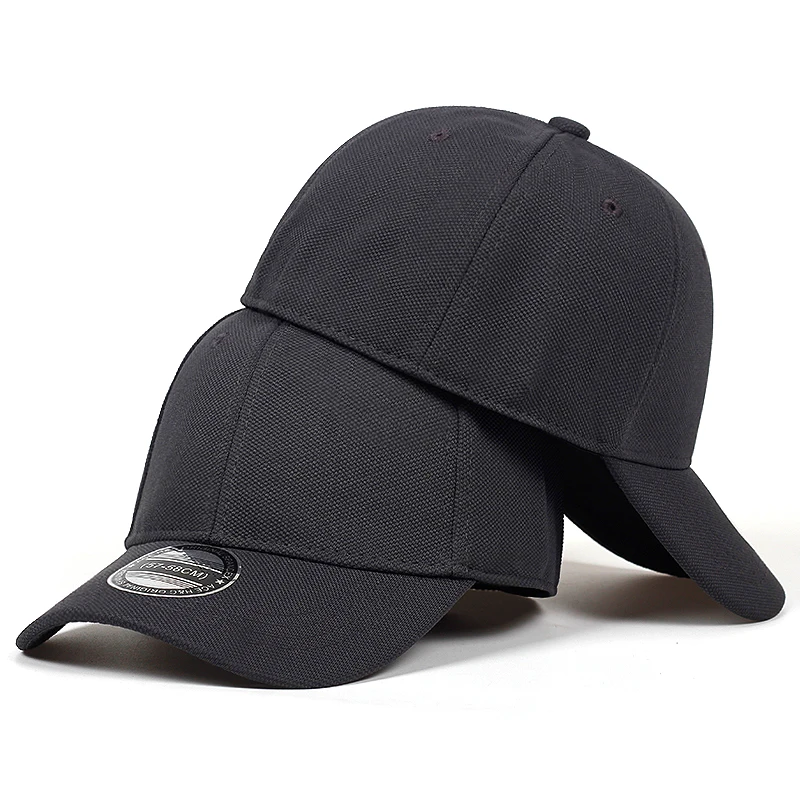Męska czapka z daszkiem snapback z gumką Ciemnoszary