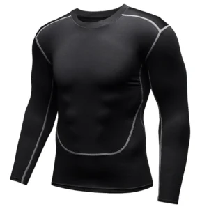 Męska koszulka kompresyjna z długim rękawem szybkoschnąca Long sleeved 6