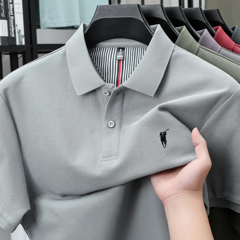 Męska koszulka polo z krótkim rękawem 100% bawełna Silverash