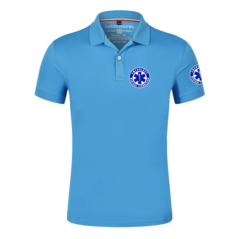 Męska koszulka polo z krótkim rękawem, gładka 2