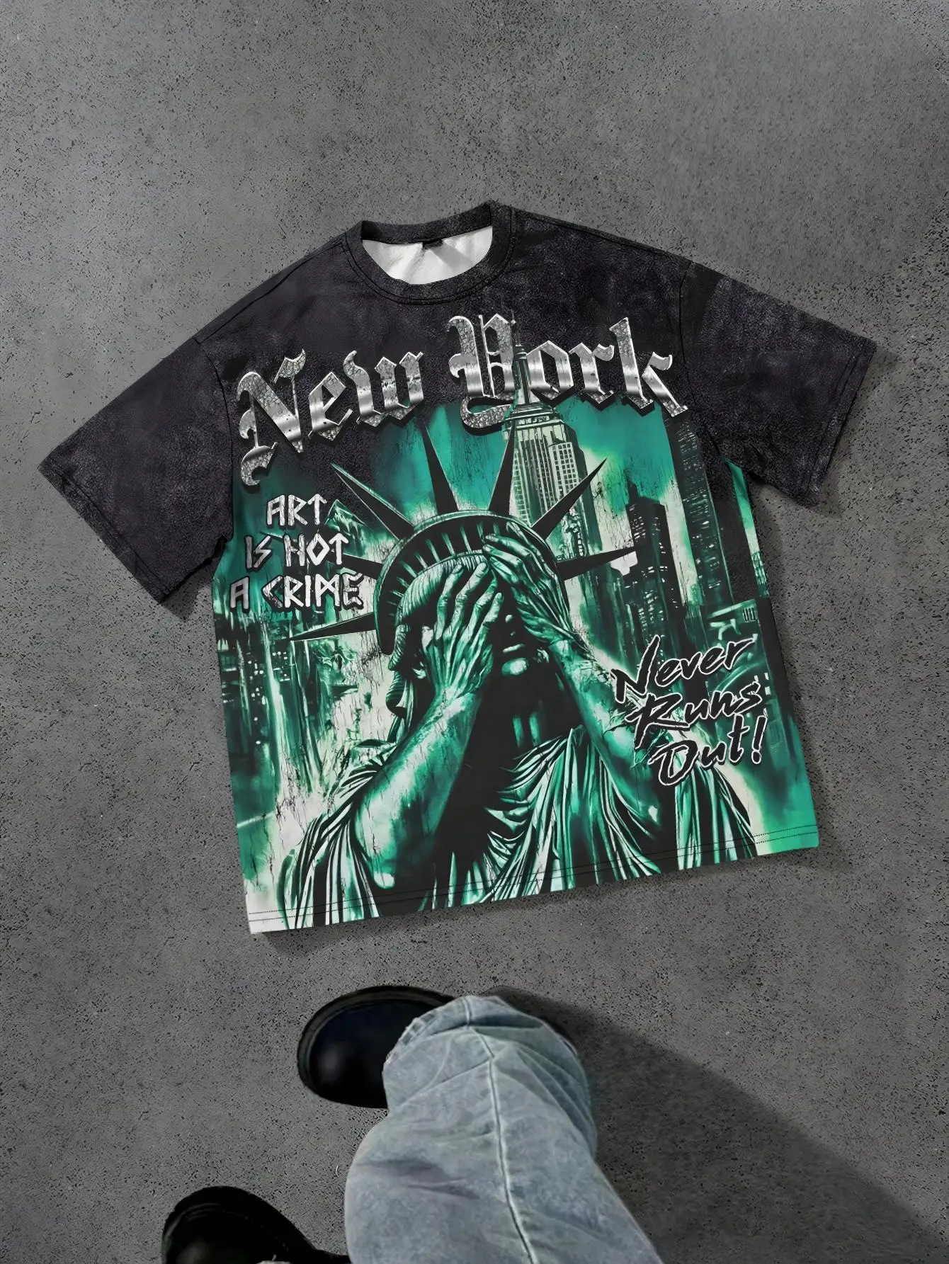 Męska koszulka T-shirt z nadrukiem 3D Dtqnb3kcef1y