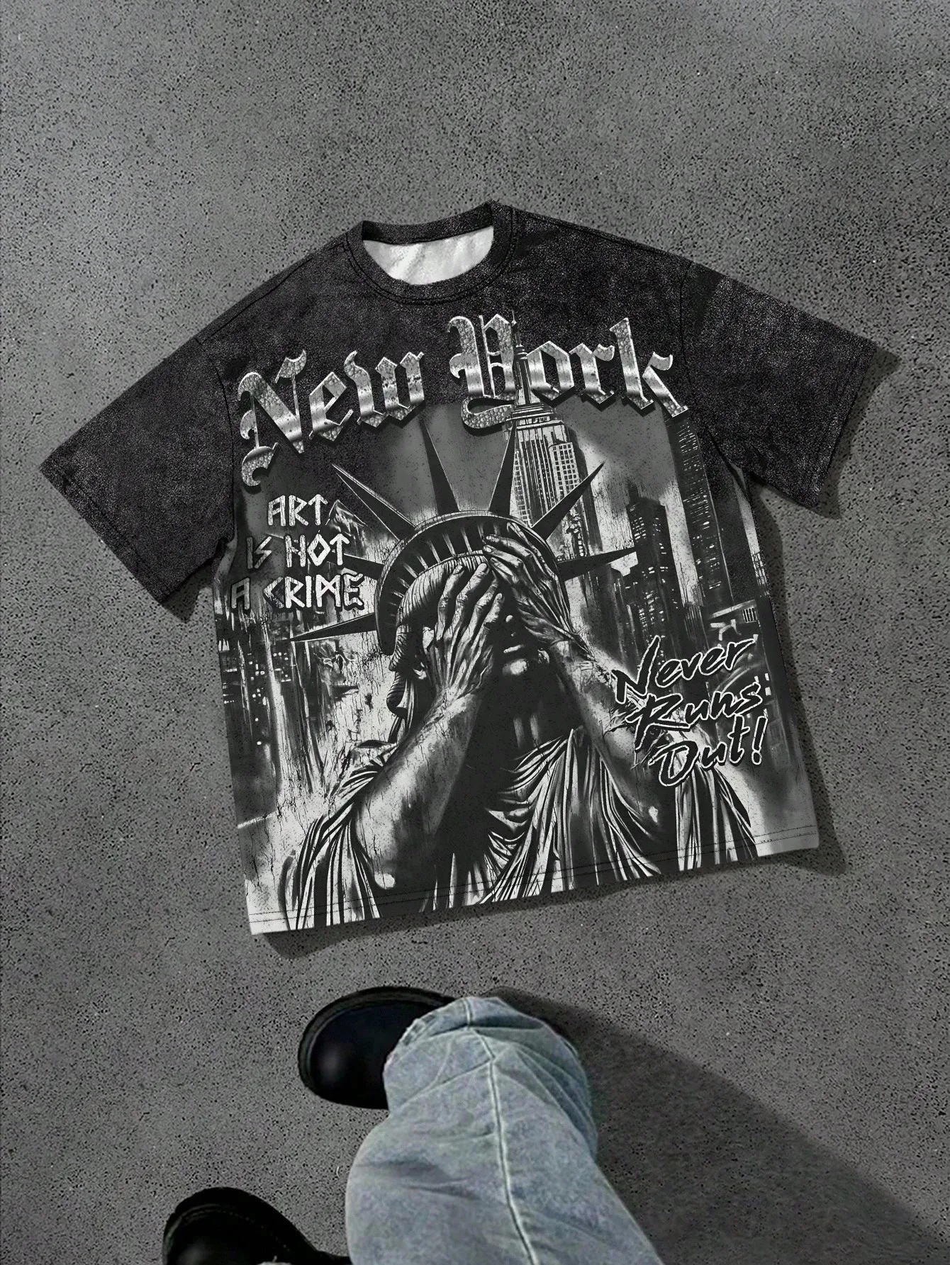 Męska koszulka T-shirt z nadrukiem 3D Dtqnb3kceh52
