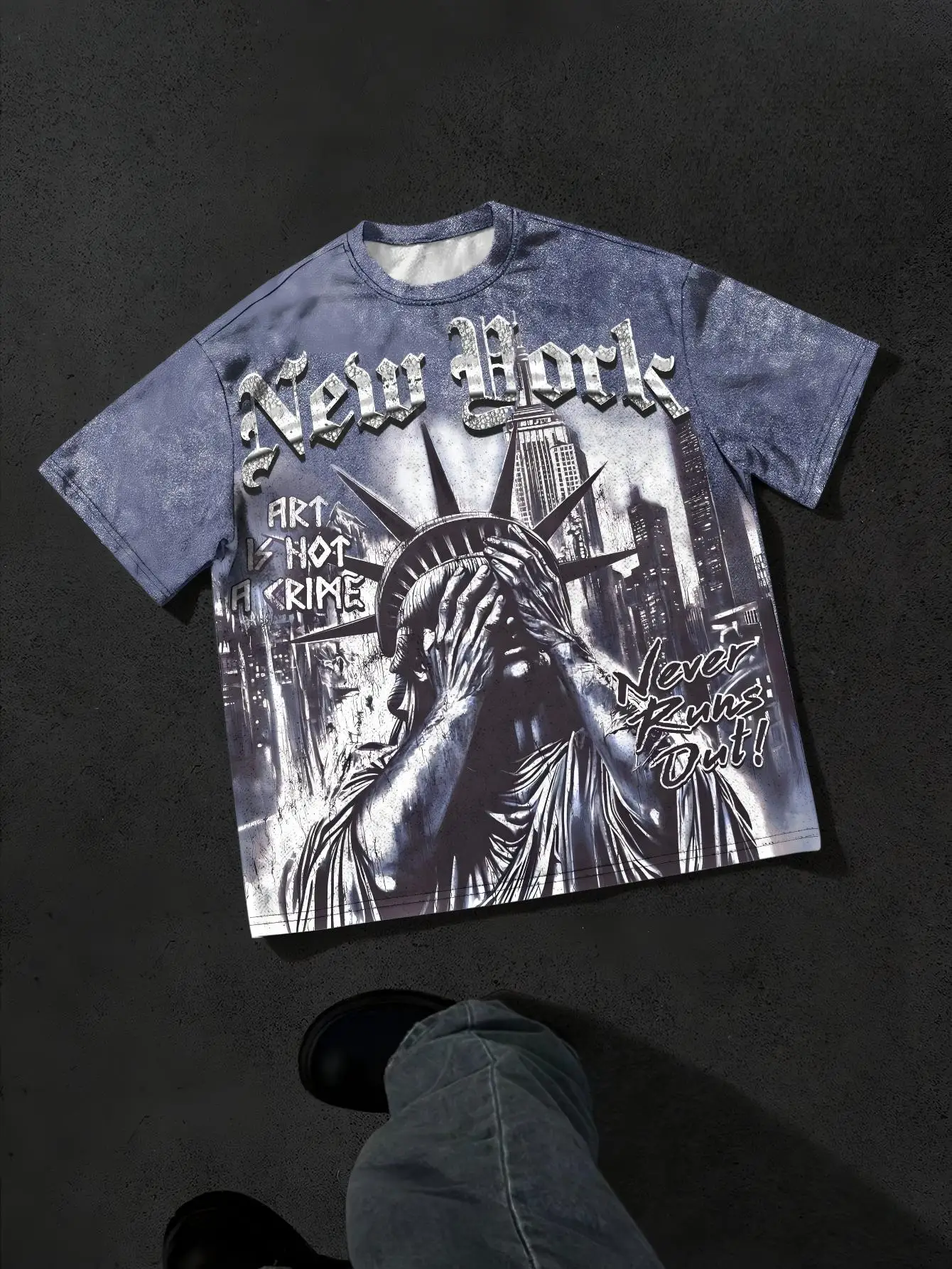 Męska koszulka T-shirt z nadrukiem 3D Dtqnb3kceki5