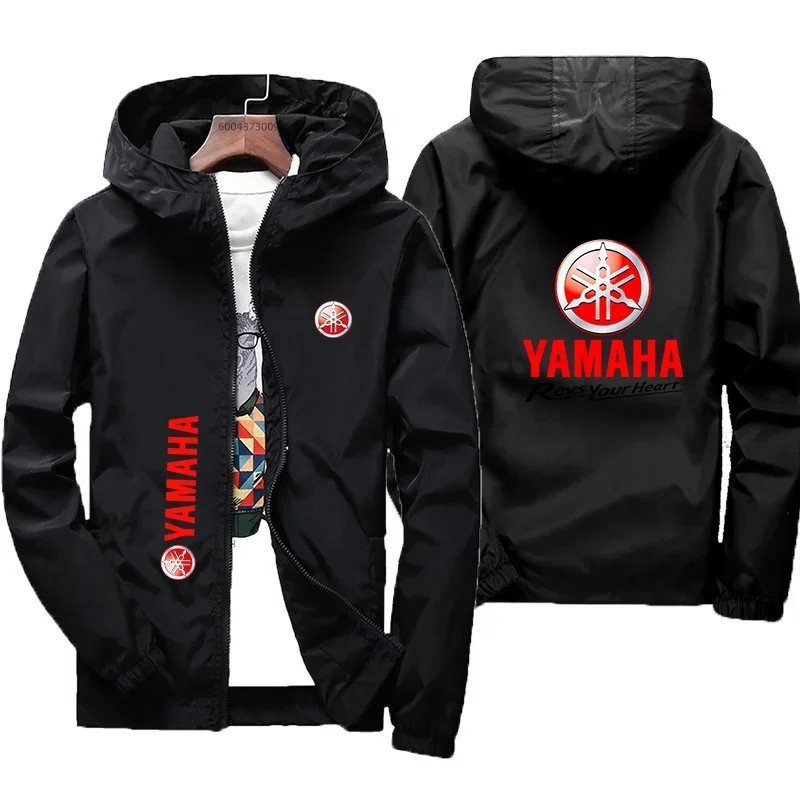 Męska kurtka motocyklowa wiatroodporna na rower Black1
