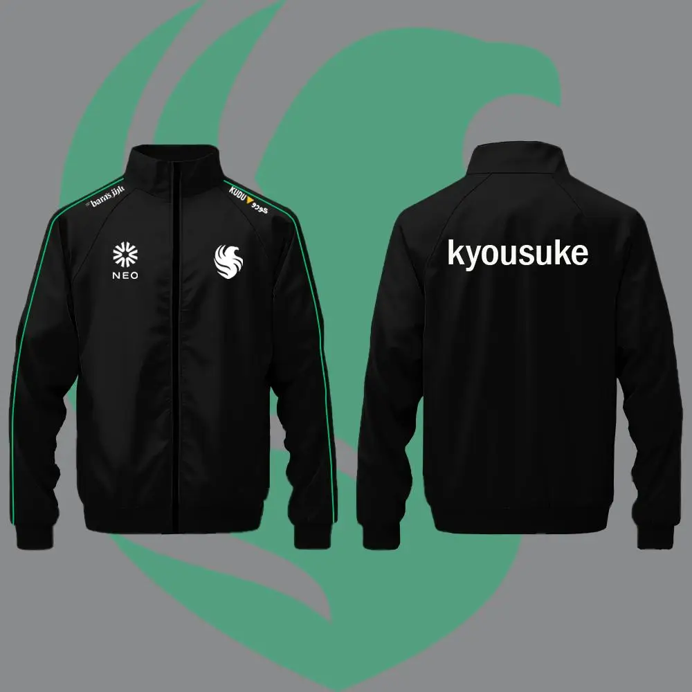 Męska kurtka ze stójką w stylu e-sportowym CS2 Iiwd007083lj