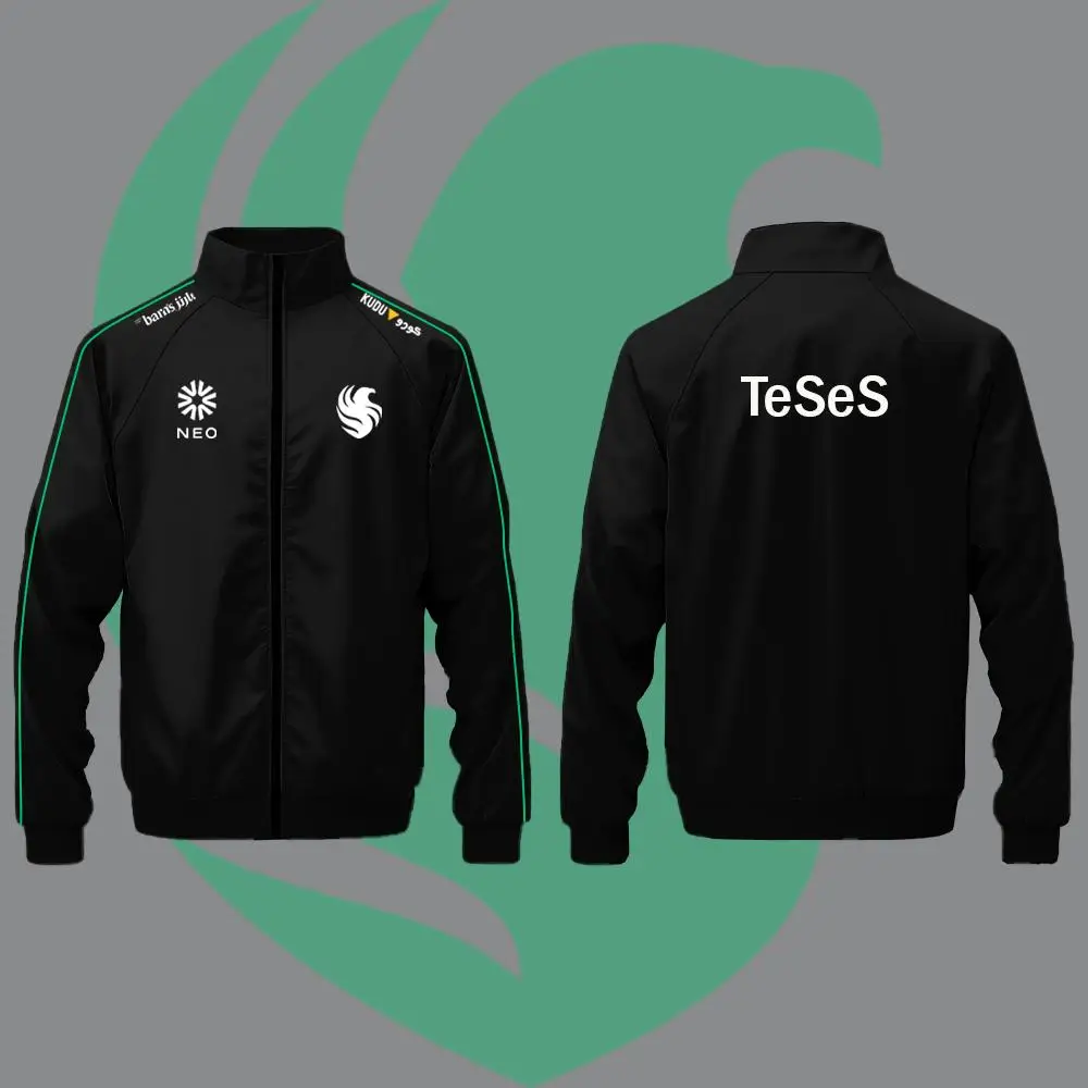 Męska kurtka ze stójką w stylu e-sportowym CS2 Iiwd007085lj