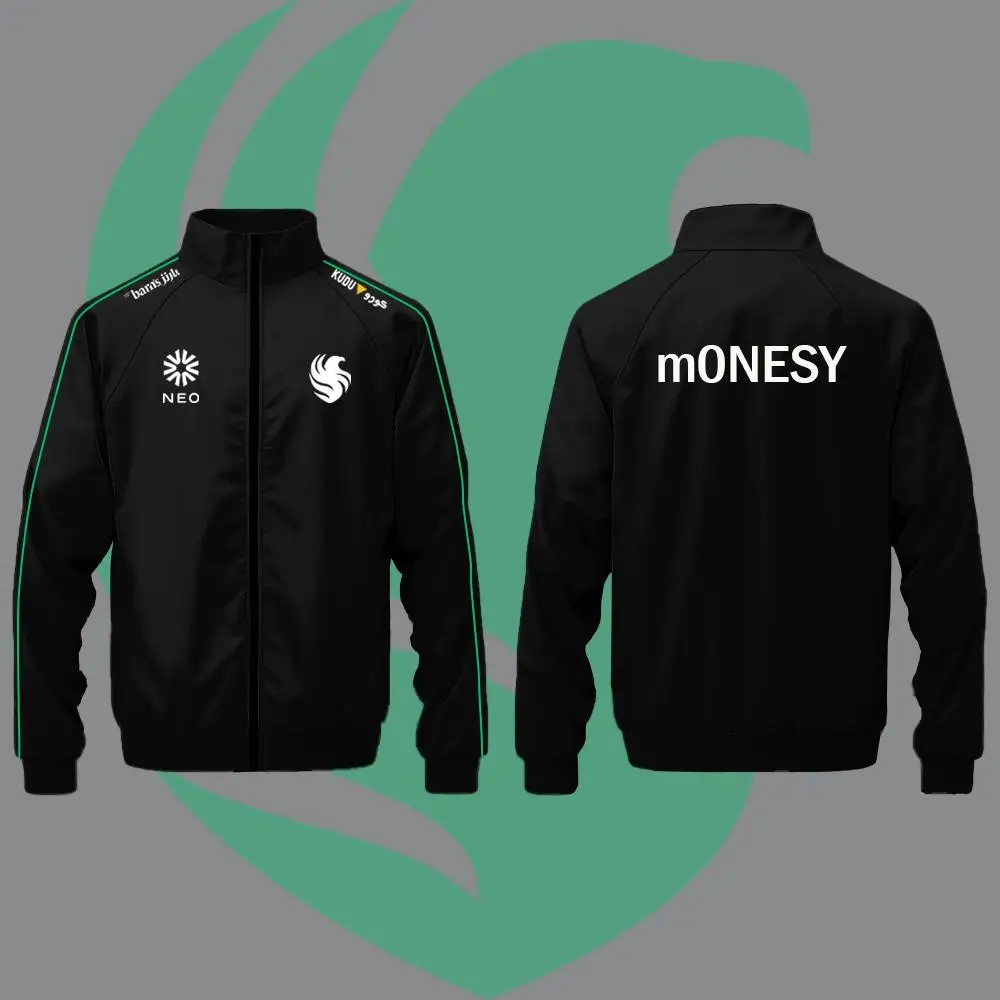 Męska kurtka ze stójką w stylu e-sportowym CS2 Iiwd007087lj