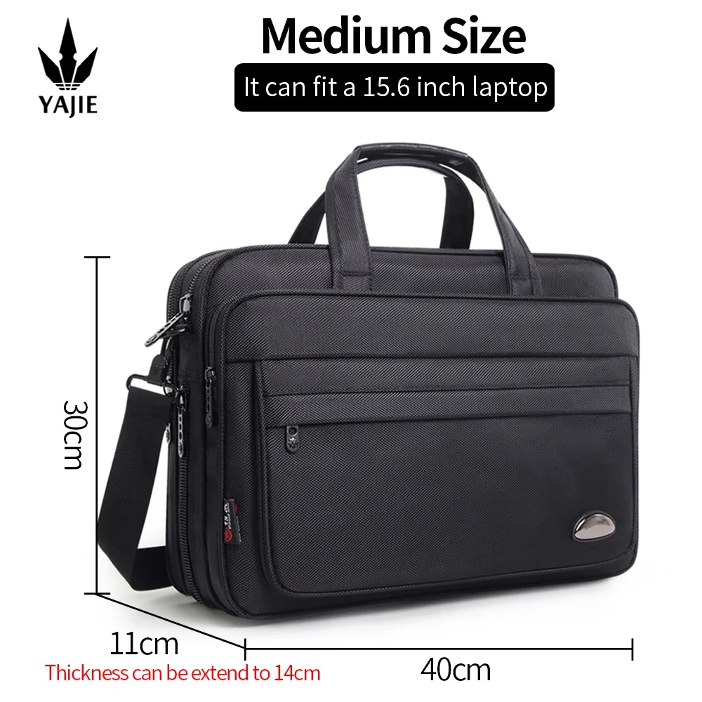 Duża męska torba na laptopa 15,6-19 cali do pracy Medium size