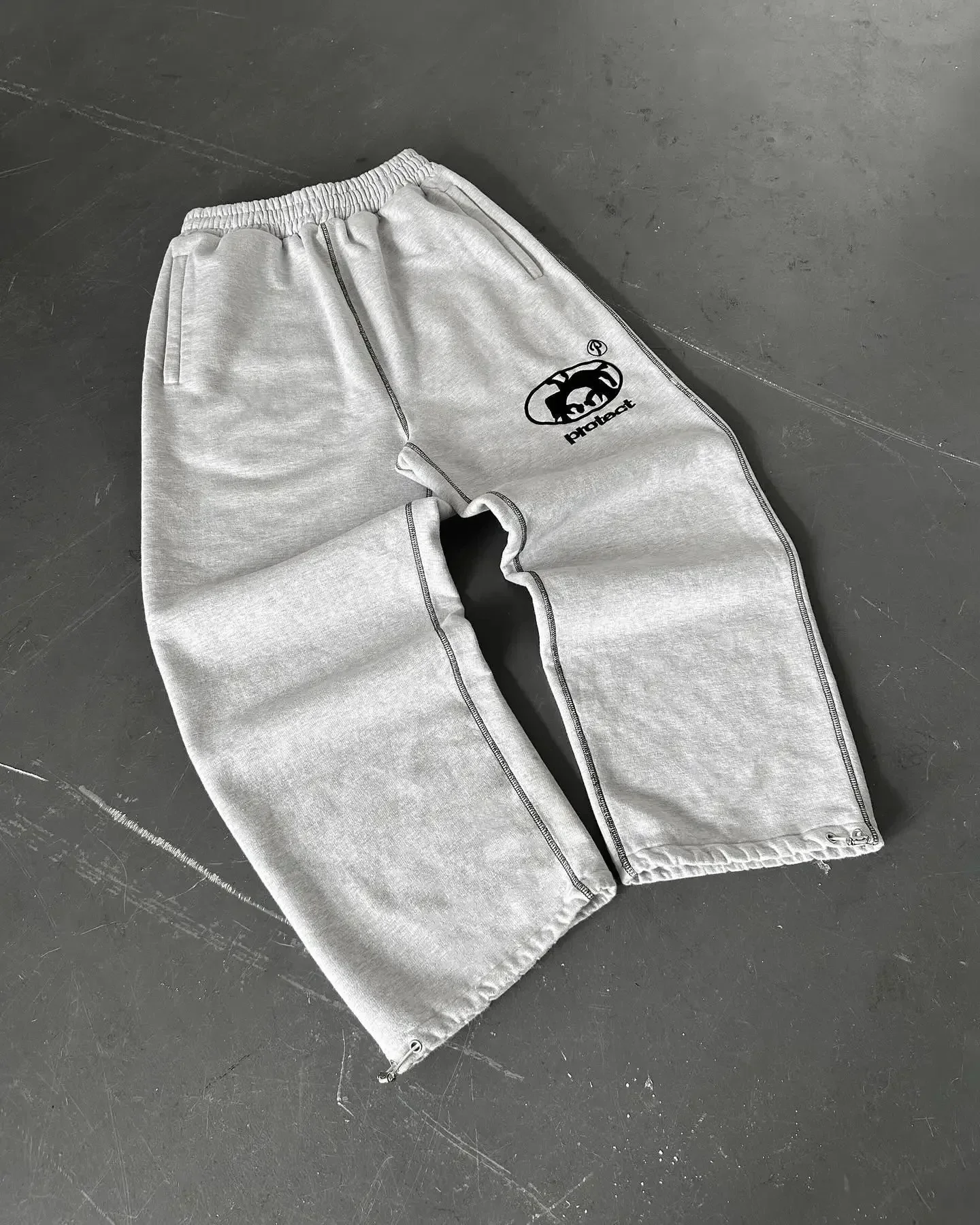 Męski dres dwuczęściowy w stylu streetwear Y2K 2