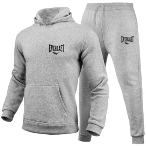 Męski dres sportowy z kapturem - bluza i spodnie 1