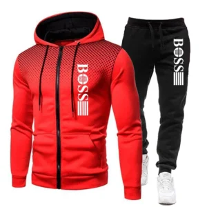 Męski dres jesienno-zimowy bluza z kapturem i spodnie Picture color 12