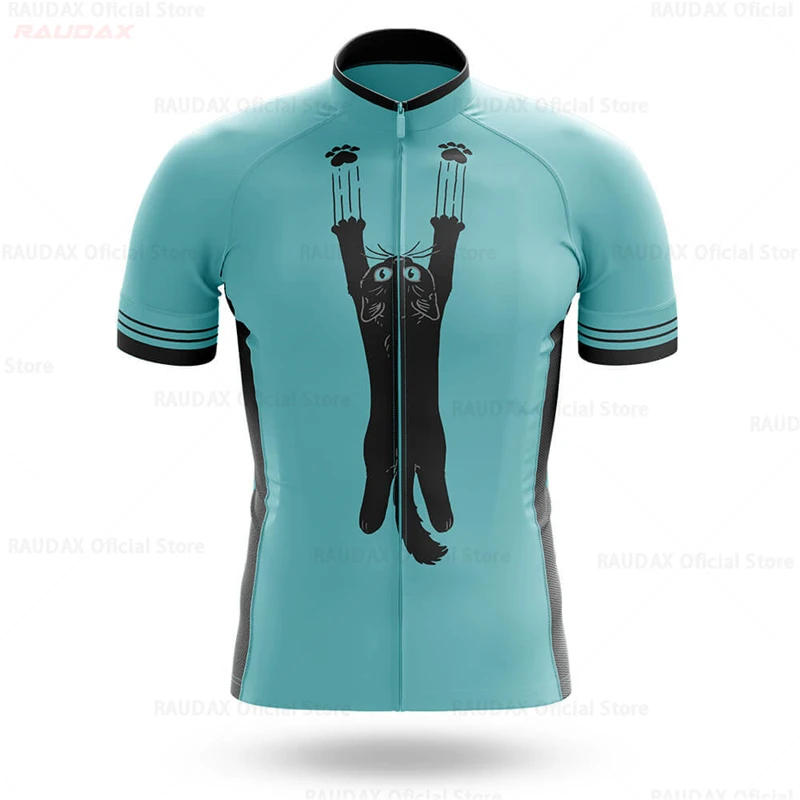 Męski strój kolarski koszulka i spodenki z nadrukiem Cycling jersey 2